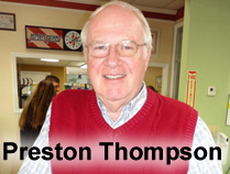 Preston Thompson’s Carpet Shoppe founder in Dickson, TN